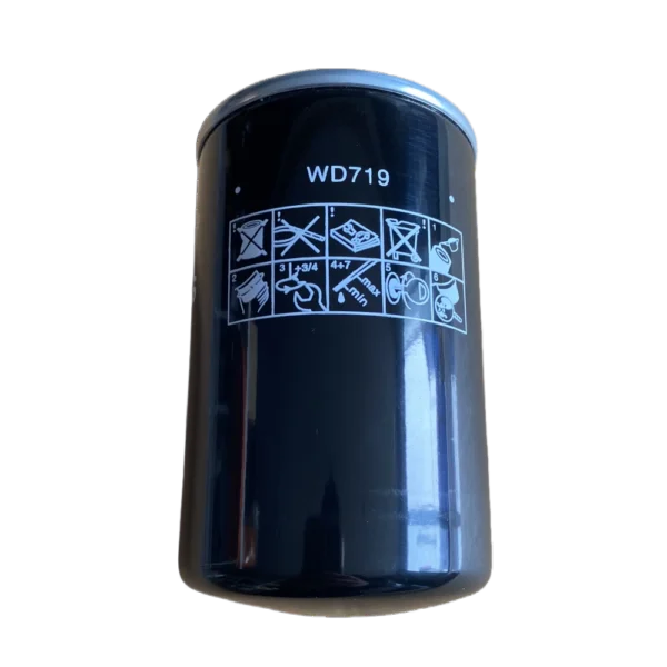 Replace the Mann Oil Filter WD719 Oil Filter screw air compressor filter element - Image 5