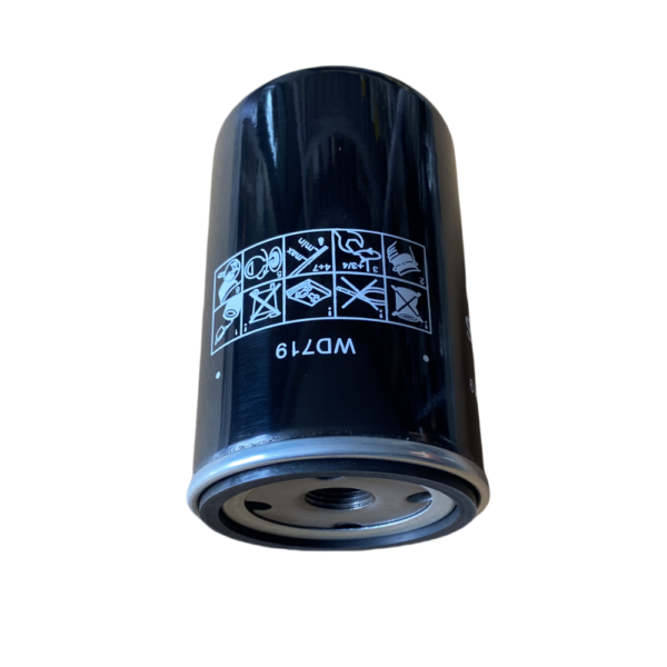 Replace the Mann Oil Filter WD719 Oil Filter screw air compressor filter element - Image 5