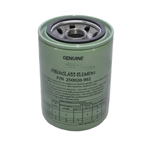 Replace the Sullair Oil Filter 250026-982 Oil Filter screw air compressor filter element