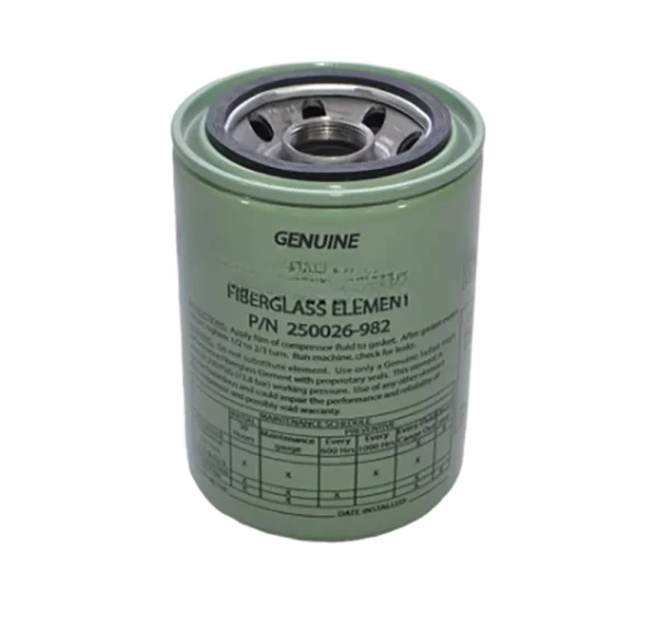 Replace the Sullair Oil Filter 250026-982 Oil Filter screw air compressor filter element